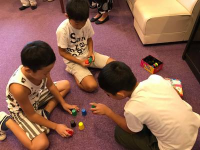夏休み「自分よのなか塾」7日目～うどん・おやつ作り、アナログゲーム～