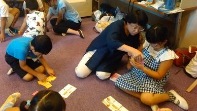 夏休み「自分よのなか塾」7日目～うどん・おやつ作り、アナログゲーム～