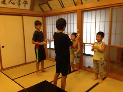 寺子屋　8/19（けん玉大会）