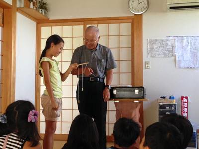 寺子屋　8/24　（手品教室）