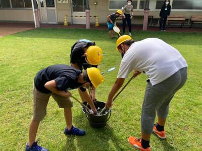 【８日目：竹で水鉄砲作り】夏休みわくわく寺子屋withコロナバージョン