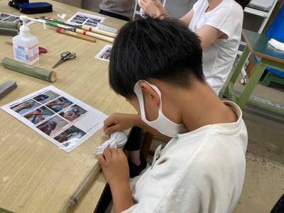 【８日目：竹で水鉄砲作り】夏休みわくわく寺子屋withコロナバージョン
