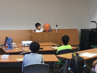 夏休み「自分よのなか塾」9日目～振り返りプレゼン～