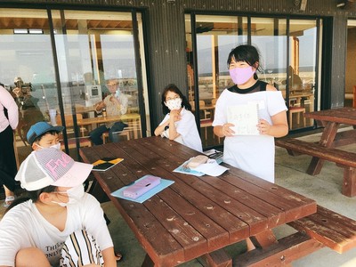 第３回自分よのなか塾（海で学ぶ理科・社会「魚の色と海の色の秘密」）