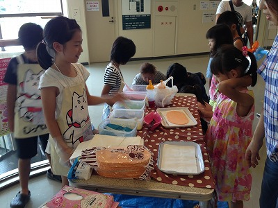 子どもたちの駄菓子屋さん、無事に終了