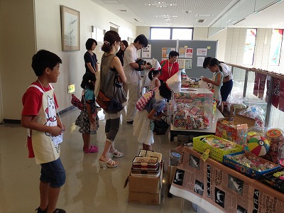 子どもたちの駄菓子屋さん、無事に終了