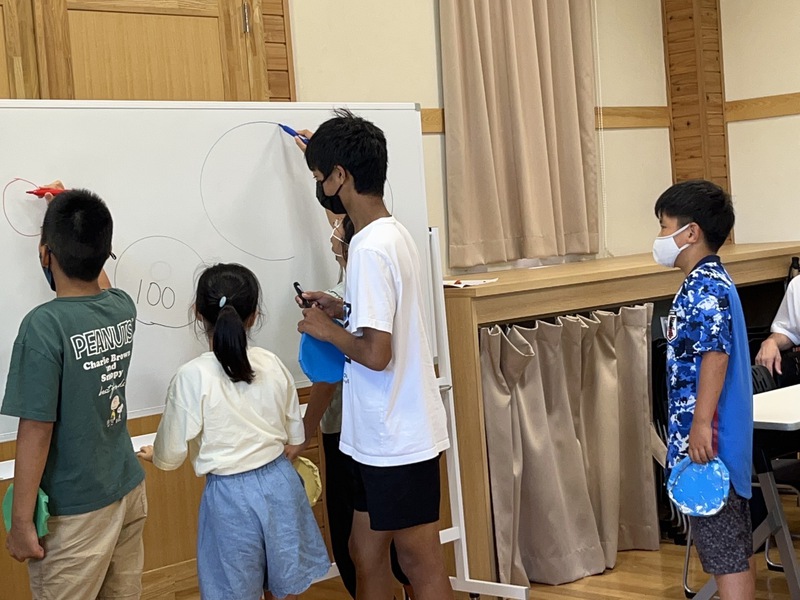2022夏休みわくわく寺子屋〜4日目〜磐田レククラブ（フリスビー）～