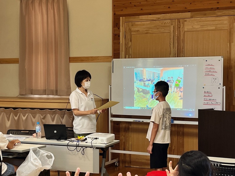 2022夏休みわくわく寺子屋14日目～プレゼンテーション～