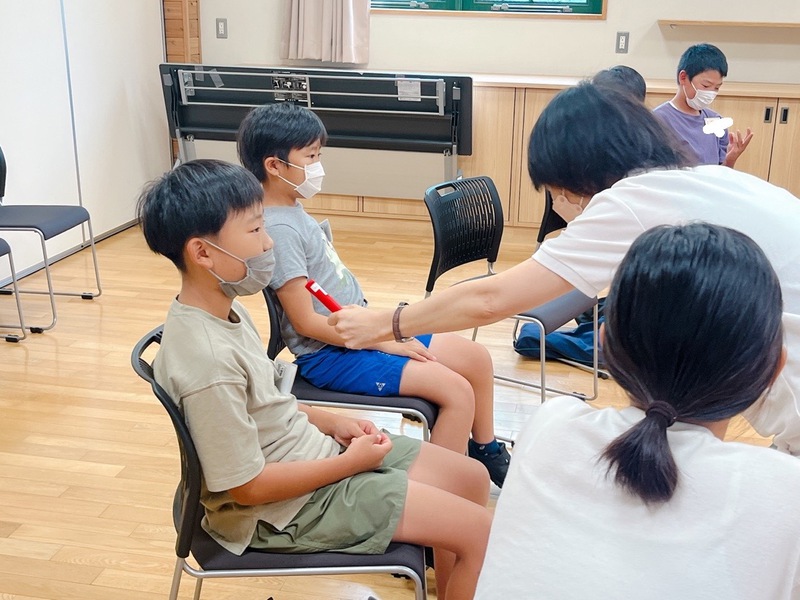 2022夏休みわくわく寺子屋〜1日目〜坐禅～