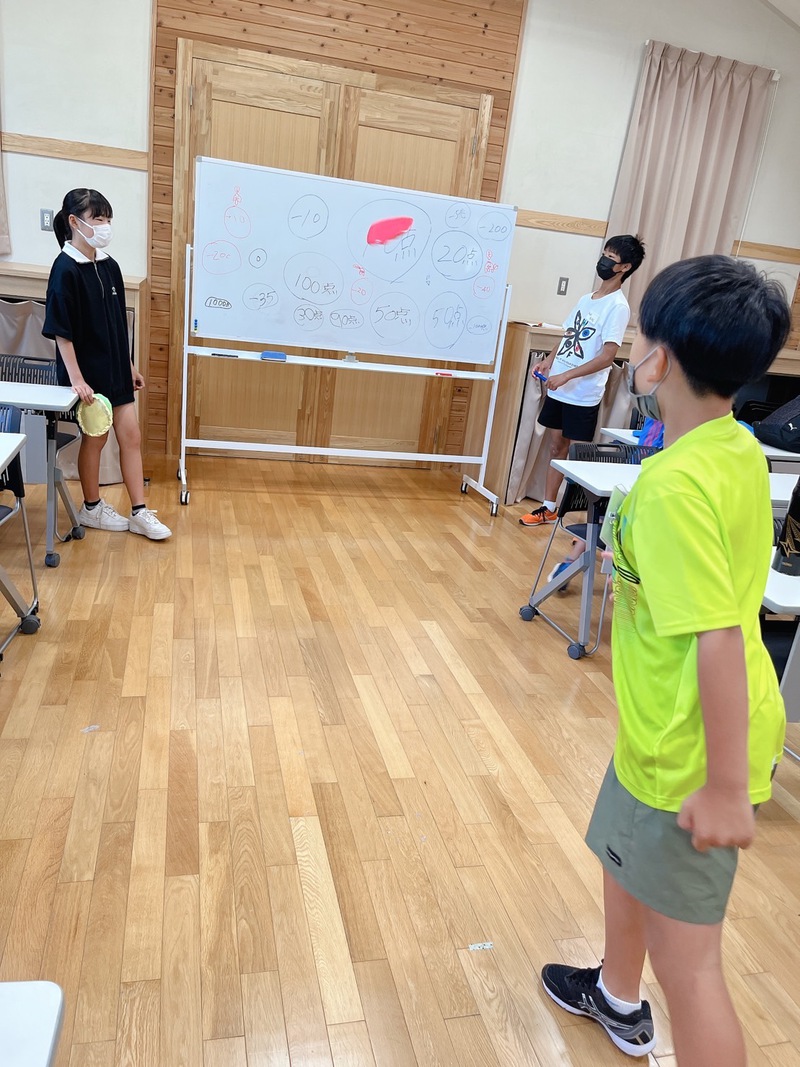 2022夏休みわくわく寺子屋〜4日目〜磐田レククラブ（フリスビー）～