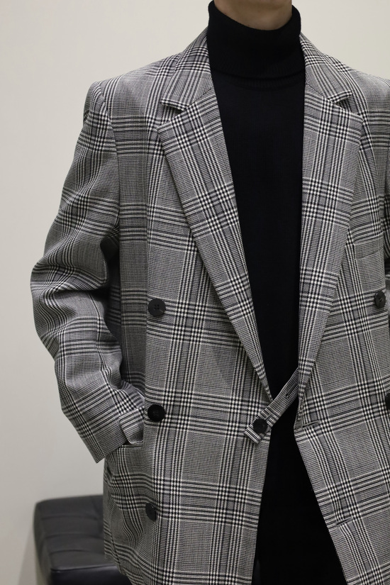 OVERCOAT DOUBLE BREASTED JACKET│Ambiance