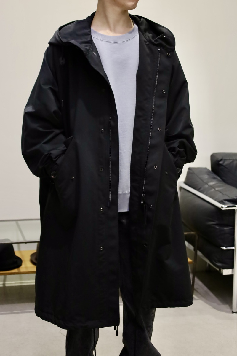 THE RERACS│ザ・リラクス / THE BIG FIELD PARKA(GUNMETAL GRAY)
