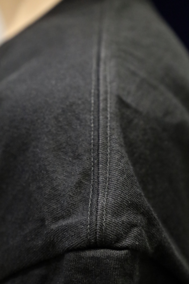 AURALEE Heavy Weight Tee BLACK