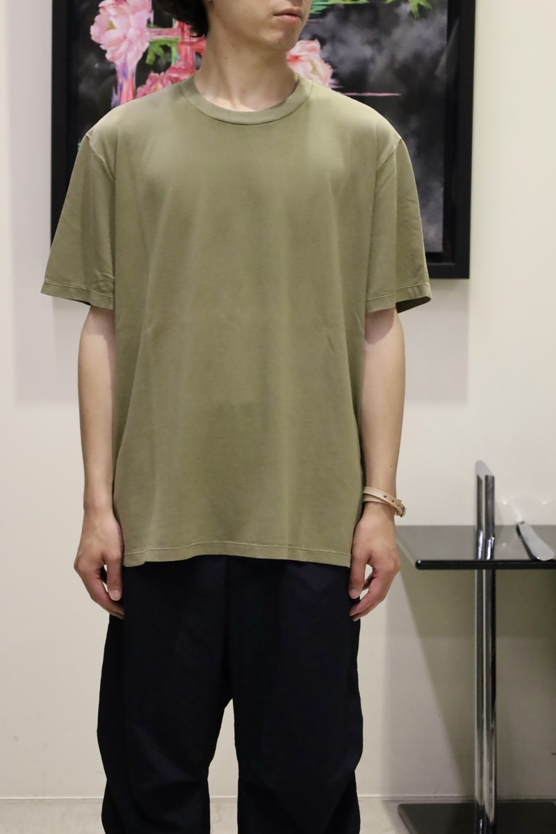 アワレガの後染めTシャツ