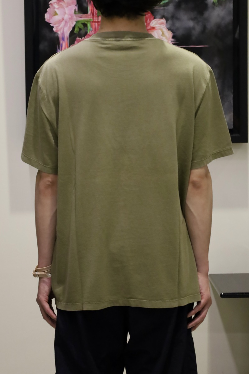 アワレガの後染めTシャツ