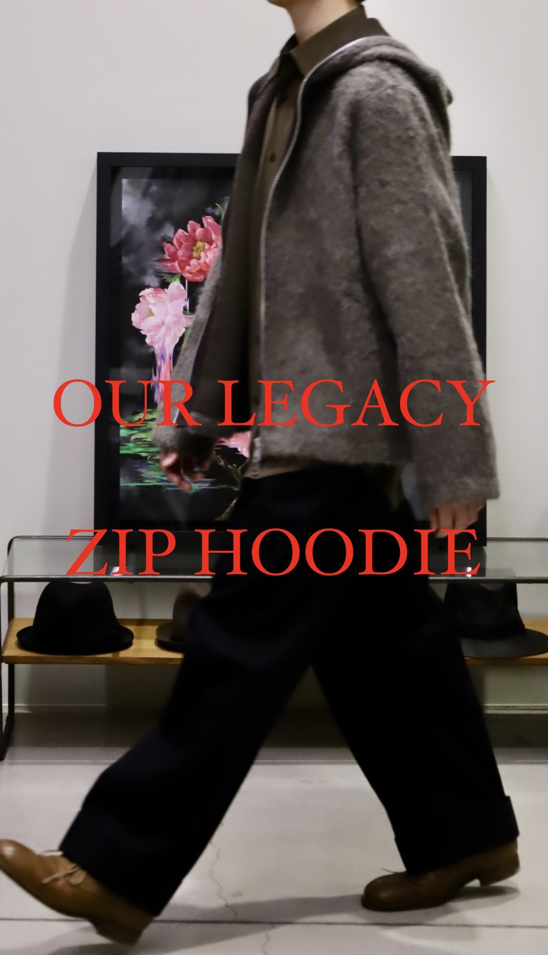 OUR LEGACY Full Zip Hoodie（完売）│Ambiance