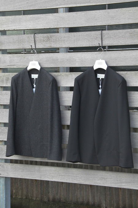 21SS Maison Margiela NO COLLAR JACKET wemapac.com