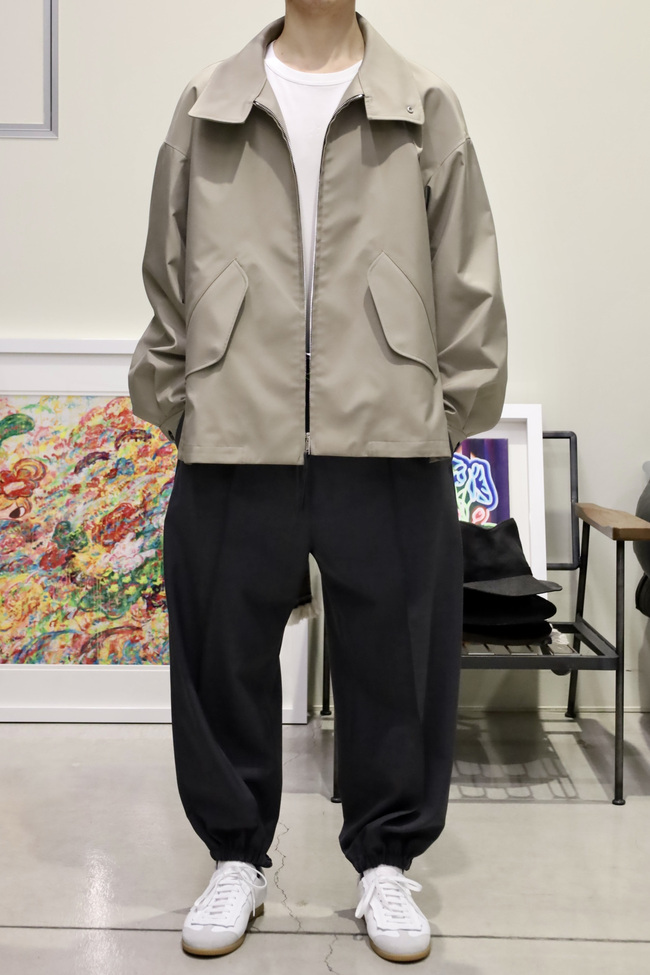 即完 Bonding high-neck zip jacket | uvastartuphub.com