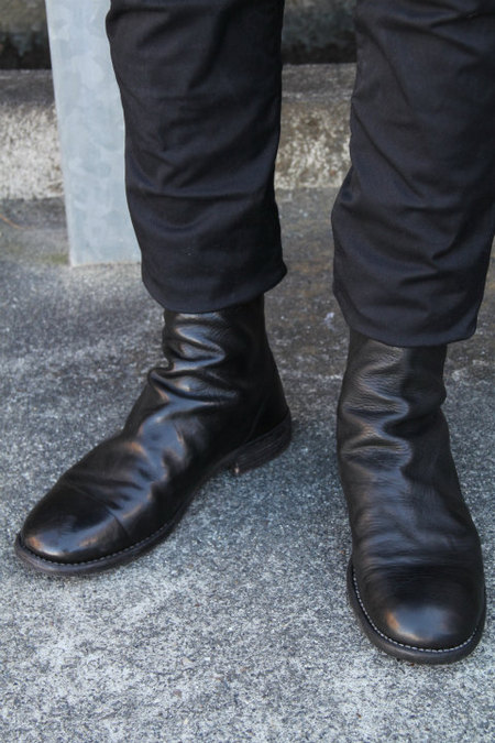 GUIDI バックジップブーツ | labiela.com