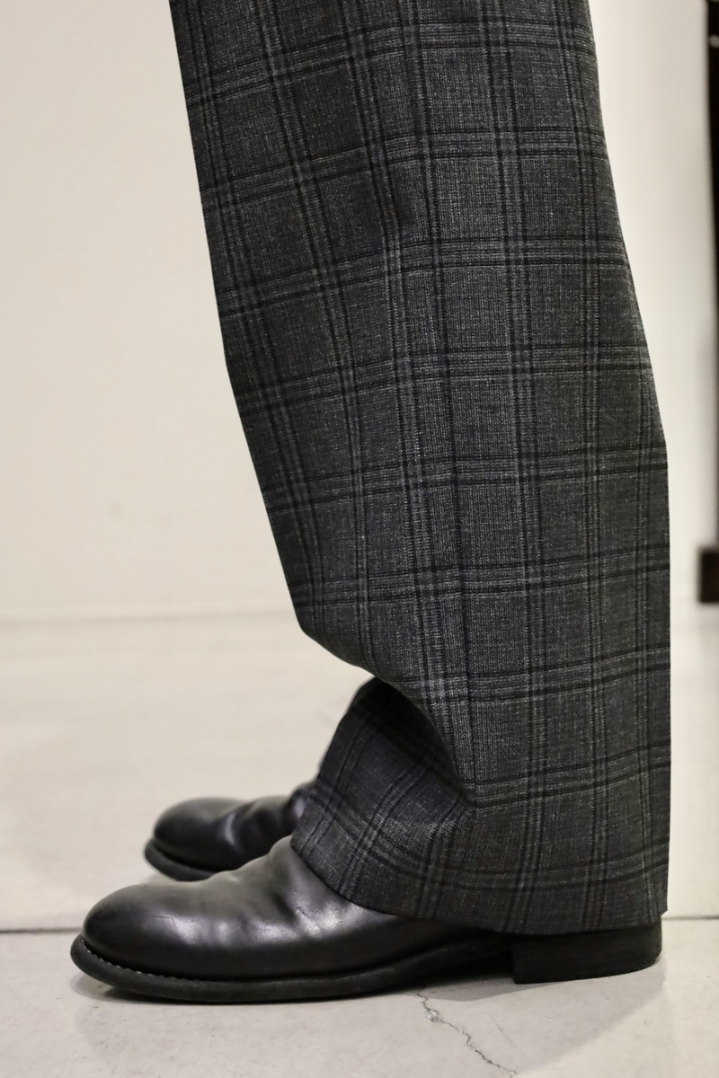 AURALEE Bluefaced Wool Check Slacks(完売)│Ambiance AURALEE Bluefaced Wool Check Slacks(完売)│Ambiance