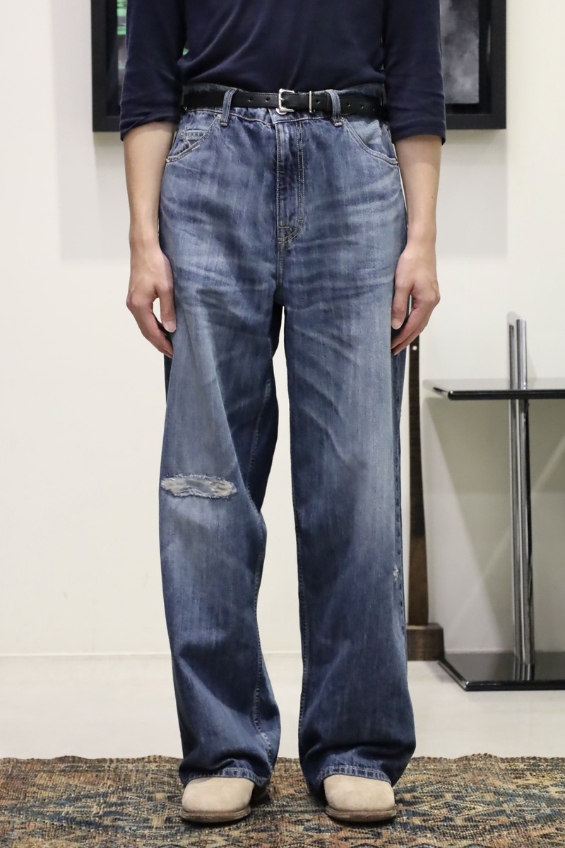 OUR LEGACY VAST CUT Vintage Rubber Repair Denim（更新