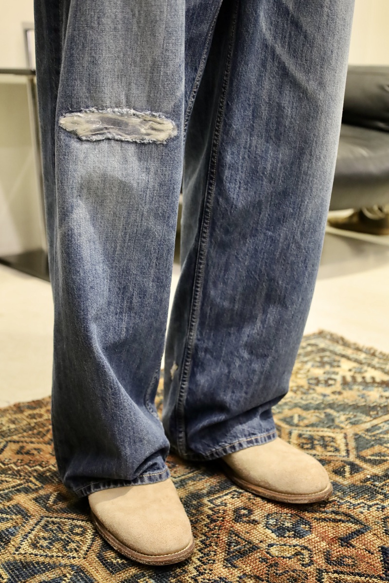 OUR LEGACY VAST CUT Vintage Rubber Repair Denim（更新