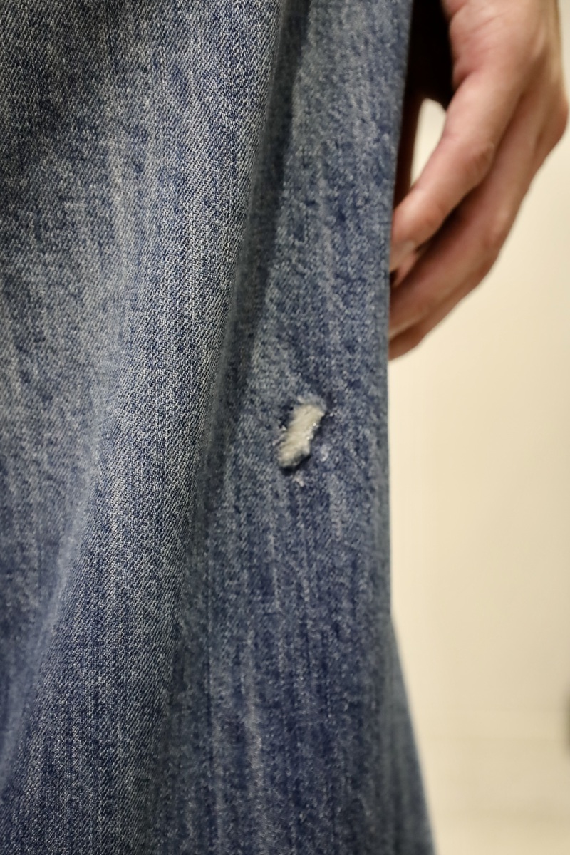 OUR LEGACY VAST CUT Vintage Rubber Repair Denim(更新 OUR LEGACY VAST CUT Vintage Rubber Repair Denim(更新
