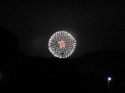 三ヶ日の花火
