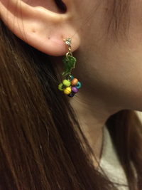 アイビーのピアス。 2015/04/29 23:23:19