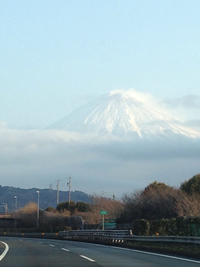 とある日の富士山 2014/02/18 17:30:01