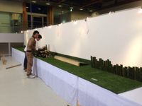 花博会場展示完了‼︎ 2014/04/20 21:58:40