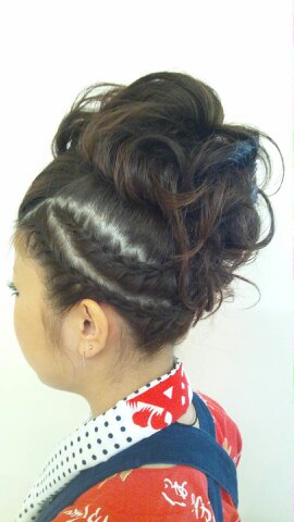 お祭りヘアスタイル2012☆　～2～