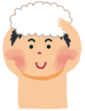頭皮のにおい…