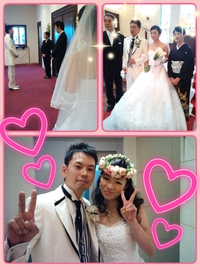 婚礼☆☆☆ 2014/11/08 15:21:34