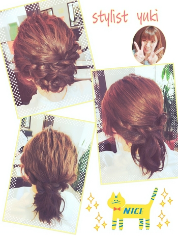ヘアアレンジ☆☆☆
