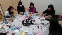 クリスマスキャンドル作り 2014/12/12 08:31:50