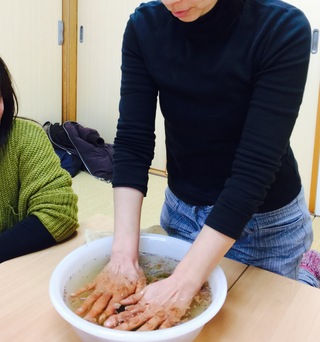 ハーブで癒されました