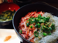 生桜えび&生しらす丼