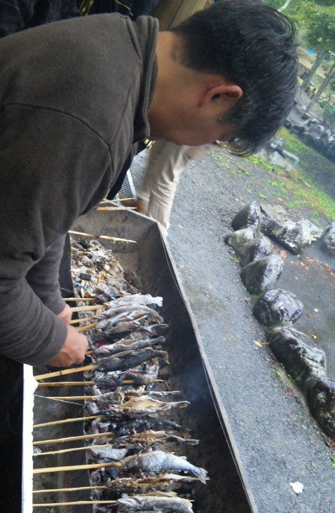 やまめ釣り