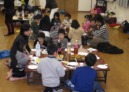 小豆餅道場忘年会（少年部）2