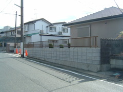 ブロック塀工事