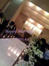 桜の結婚式〜＊