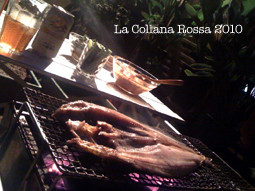 お魚BBQ