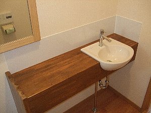 手洗いカウンター