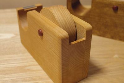 木製（アルダー材）テープカッター