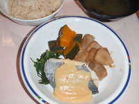 鰆酢味噌がけ 2011/10/21 21:21:06