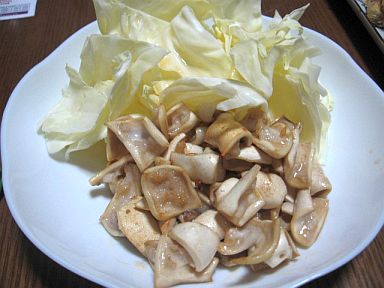 やわらか軟骨の炒め（塩味）