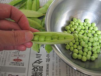 豆ごはんお願いします