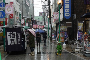雨の軽トラ市♪