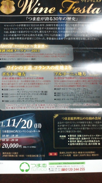 ワインフェスタ　つま恋